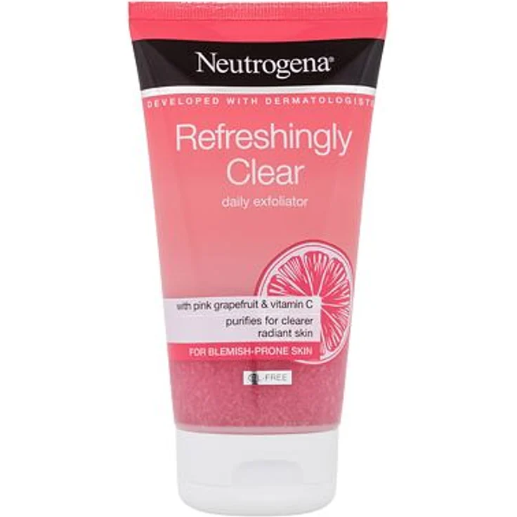 Neutrogena Refreshingly Clear Daily Exfoliator Erfrischendes Peeling für unreine Haut 150 ml für Frauen
