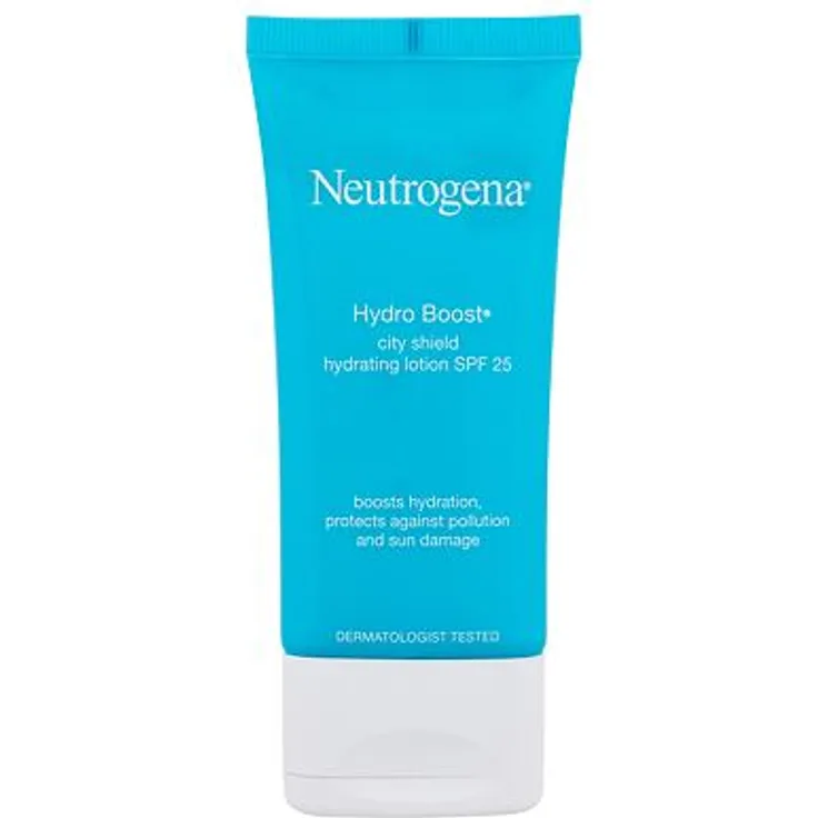Neutrogena Hydro Boost City Shield Hydrating Lotion SPF25 Feuchtigkeitsspendende und schützende Gesichtscreme 50 ml für Frauen