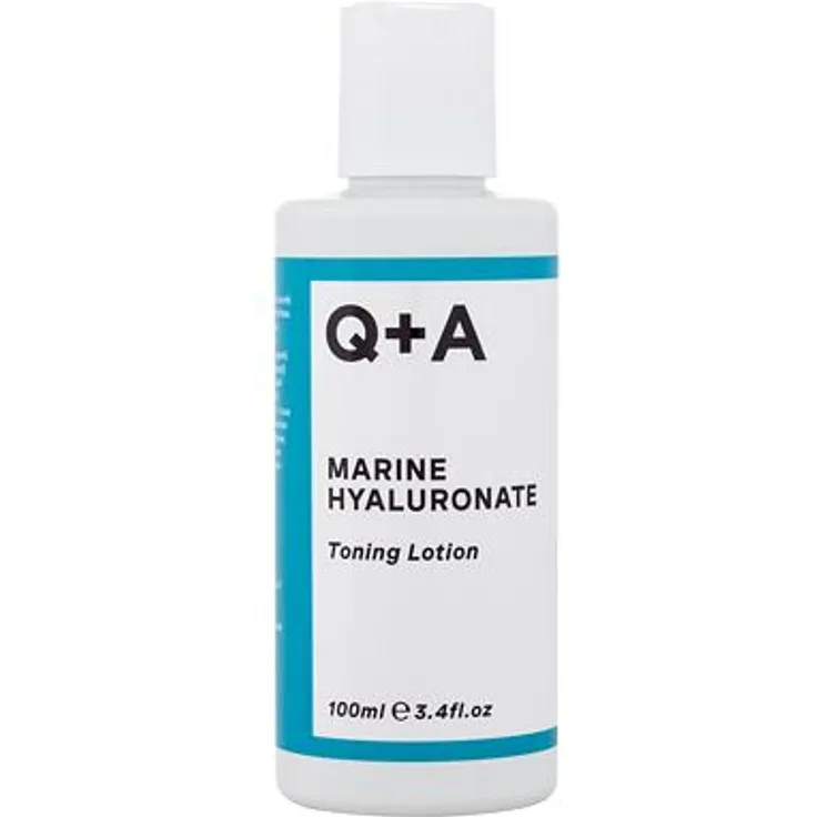 Q+A Marina Hyaluronic Toning Lotion Feuchtigkeitsspendendes Gesichtswasser 100 ml