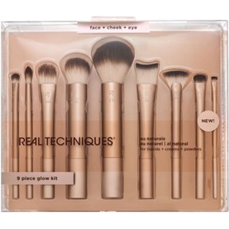 Real Techniques Au Naturel Complete Pinselset