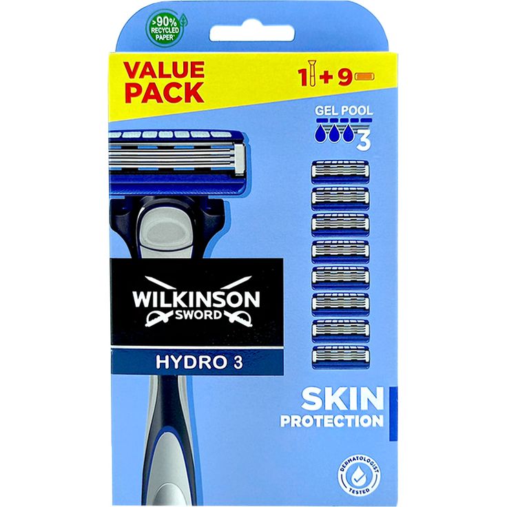 Wilkinson Sword Hydro 3 Skin Protection Rasierer Ersatzklingen 8 Stück - Preisvergleich
