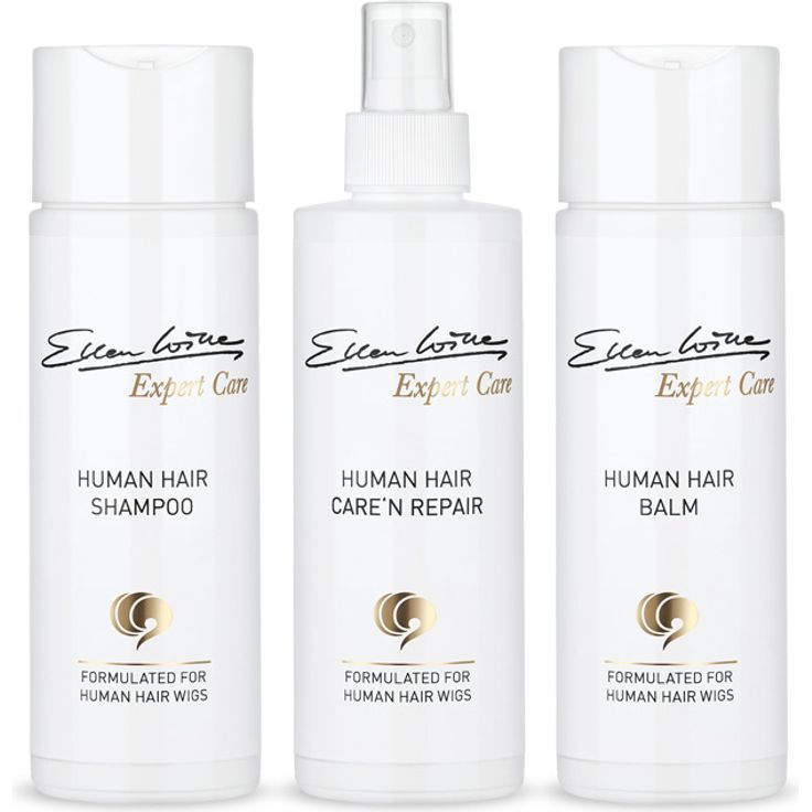 Ellen Wille Pflegeset für Echthaar Perücken Shampoo Balsam Set