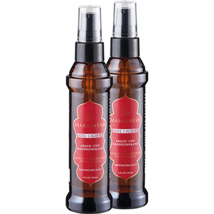 Marrakesh Oil Rondo Marrakesh Oil light mit Arganöl und Hanfsamenöl für Glanz Set