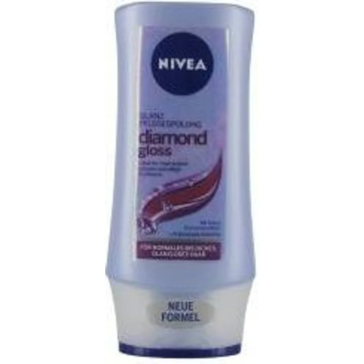 Nivea Diamond Gloss Glanz Spülung, Conditioner mit Diamant-Pulver für strahlenden Glanz, 200 ml