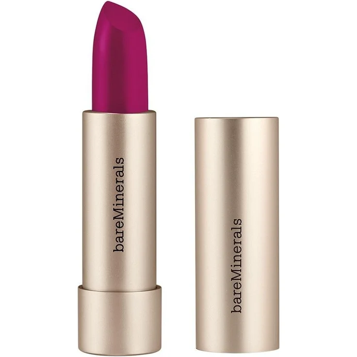 bareMinerals Mineralist Hydra-Smoothing Lipstick, Lippenstift 3,6 g in Wisdom - feuchtigkeitsspendende Formel mit 19 Inhaltsstoffen und voller Deckkraft