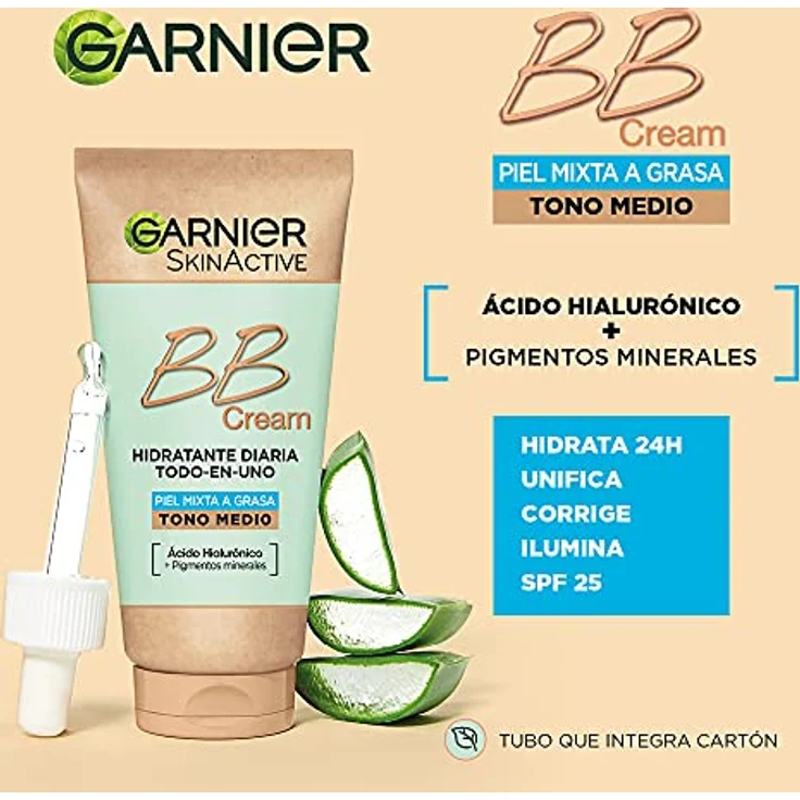 SKINACTIVE BB CREAM piel mixta a grasa SPF25 medium 50 ml – Bild 4