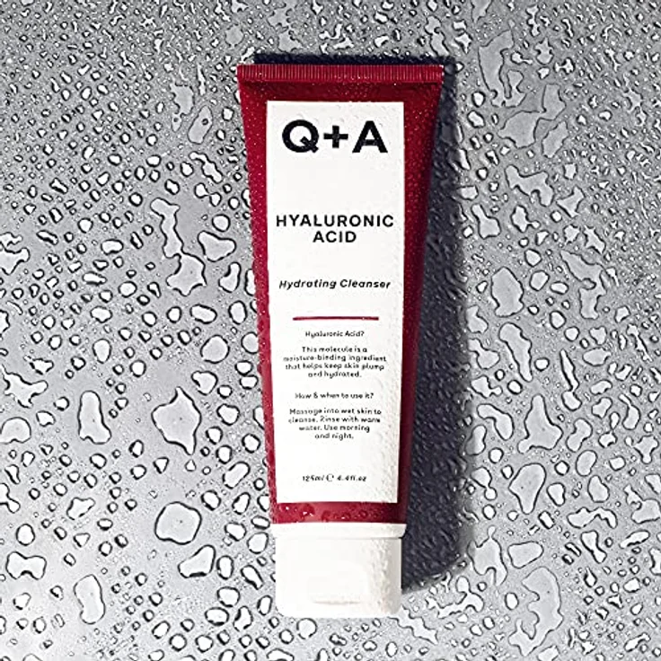 Q+A Hyaluronsäure Hydrating Cleanser, feuchtigkeitsspendende Reinigungslotion mit sanften Reinigungswirkstoffen, 125 ml – Bild 5
