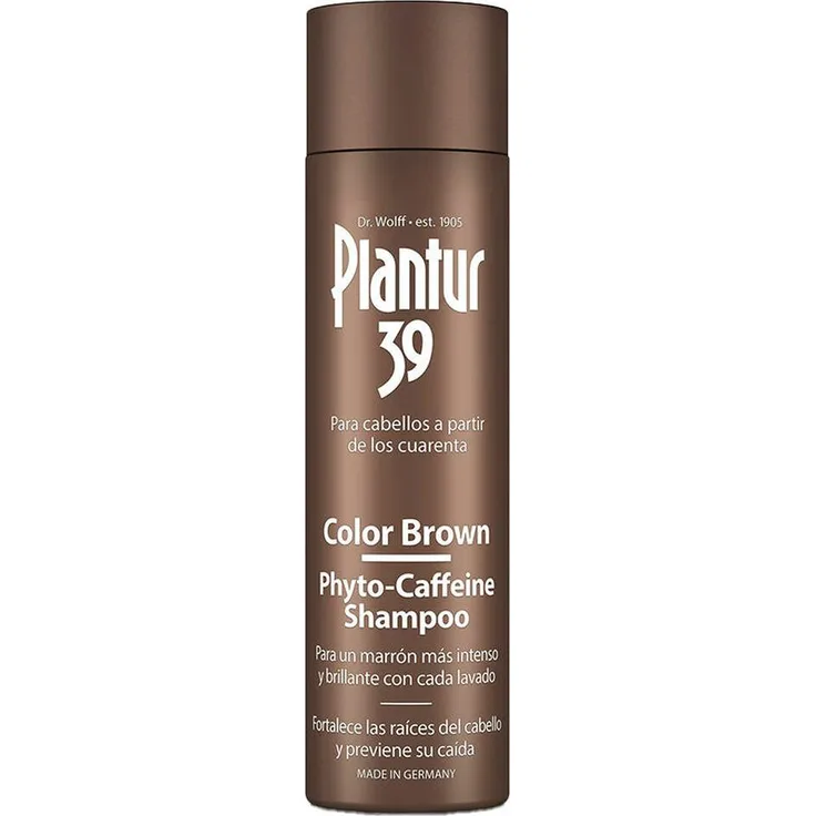 Plantur PHYTO-CAFFEINE COLOR BROWN Anti-Haarausfall Shampoo für braunes Haar, 250ml