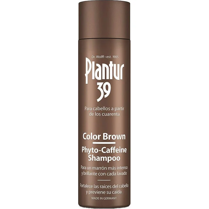 Plantur PHYTO-CAFFEINE COLOR BROWN Anti-Haarausfall Shampoo für braunes Haar, 250ml