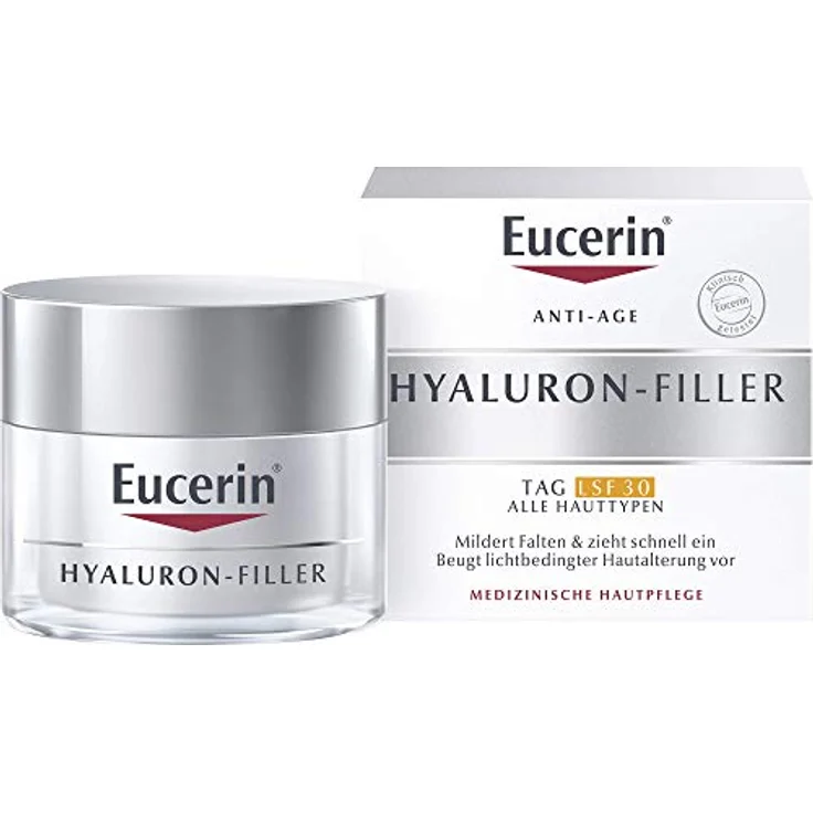 Eucerin Tagespflege Hyaluron-Filler Tagespflege SPF 30 Gesichtscreme 50 ml mit pflegender Wirkung – Bild 2