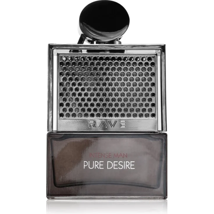 Rave Pure Desire Intense Man, Eau de Parfum für Herren, 100 ml, fruchtig-aromatischer Duft für aktive Männer