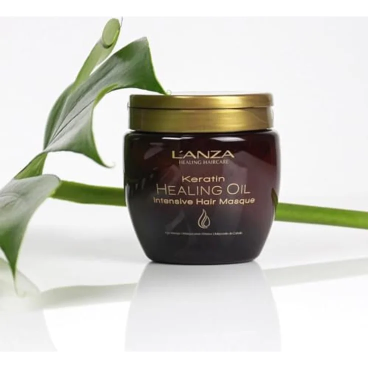 L'anza Healing Keratin Oil Intensiv Hair Masque 210ml [7.1 floz] – Bild 3