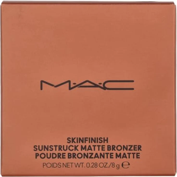 MAC Cosmetics Skinfinish Sunstruck Matte Bronzer, Bräunungspuder mit Matt-Effekt, Farbton Matte Light Golden, 8 g – Bild 3