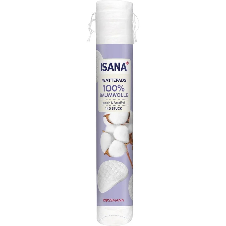 ISANA Wattepads 140 Stück2-lagig