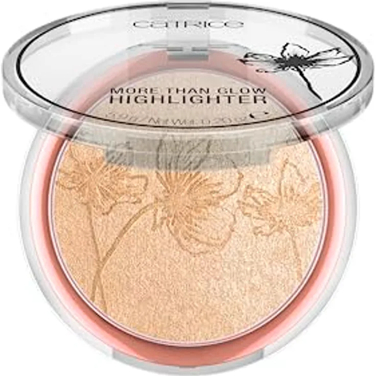 Catrice More Than Glow Highlighter, Nr. 030, Gold, intensiv, schimmernd, metallisch, vegan, ölfrei, ohne Parfüm, ohne Alkohol, 1er Pack (5.9g)