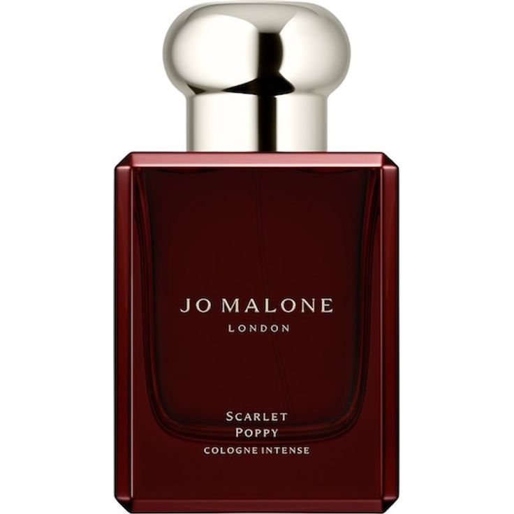 Jo Malone London Scarlet Poppy Cologne Intense, Herrenparfum Unisex, 10 ml, blumig, opulent, warm, mit Ambrette, rotem Mohn und Tonkabohne