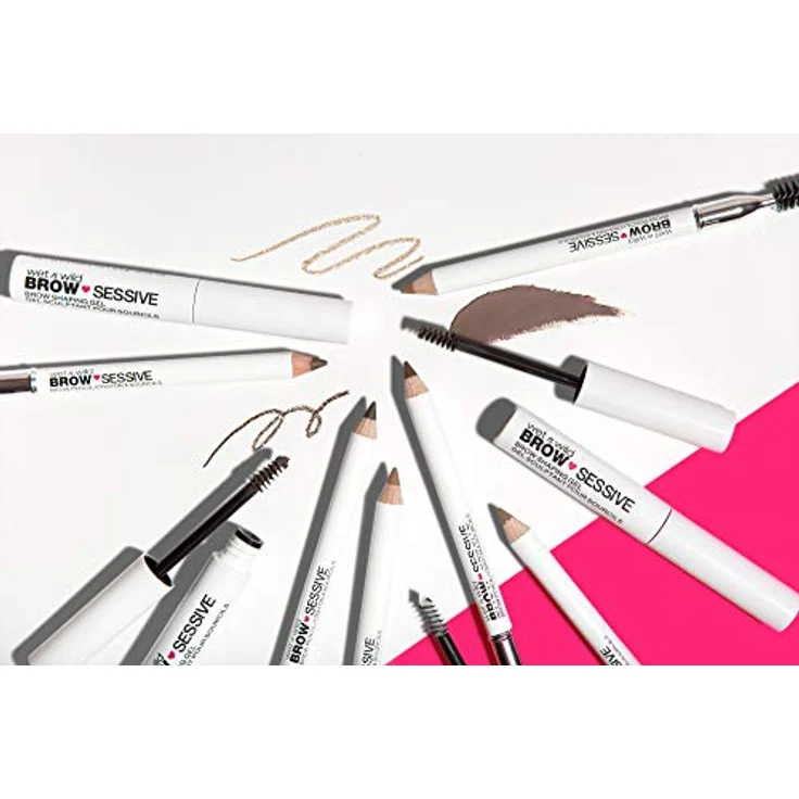 wet n wild Brow-Sessive Brow Pencil, Augenbrauenstift mit präziser Anwendung und Spoolie-Bürste, 1 g, Dark Eyebrown – Bild 24