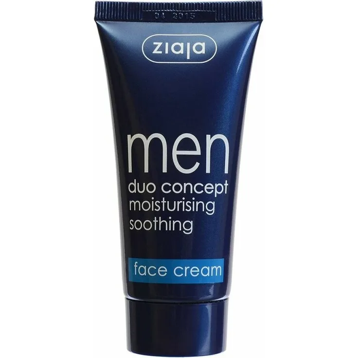 ZIAJA Men Crema Facial Para Hombre SPF 6, 50 ml, feuchtigkeitsspendende Gesichtscreme für Männer mit beruhigender Wirkung nach der Rasur