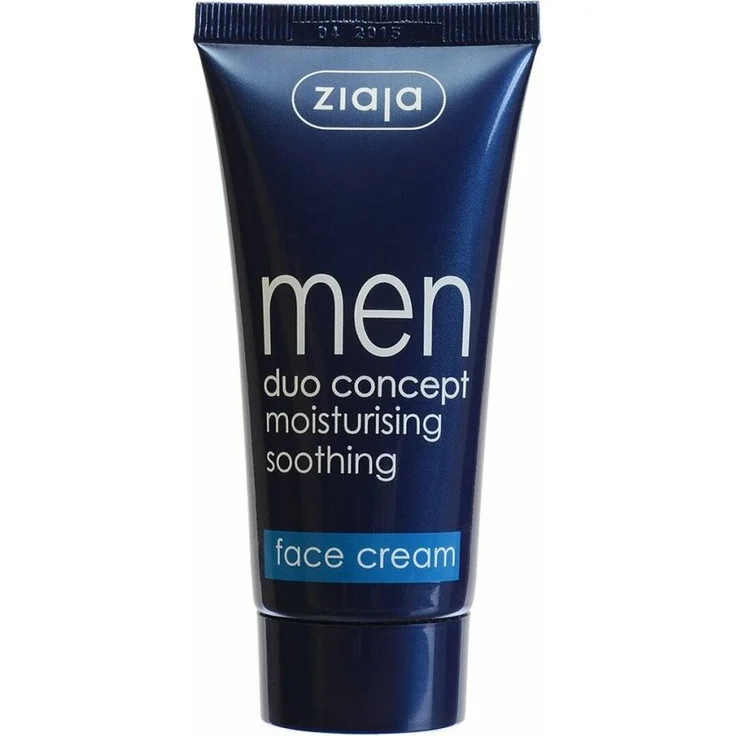 ZIAJA Men Crema Facial Para Hombre SPF 6, 50 ml, feuchtigkeitsspendende Gesichtscreme für Männer mit beruhigender Wirkung nach der Rasur