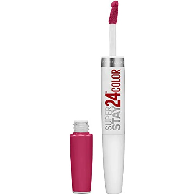 Maybelline New York Lippenstift, Super Stay 24H Optic Brights, Flüssig und langanhaltend, Nr. 865 Bleached Red, 5g – Bild 2