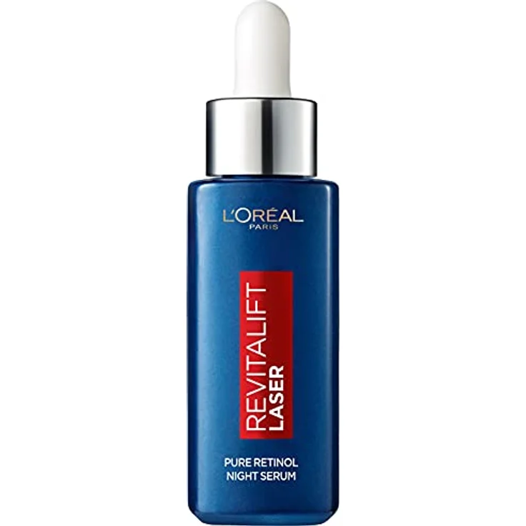 L'Oréal Paris - Revitalift Filler Retinol Night Serum 30 ml, Gesichtscreme mit Anti-Aging Wirkung – Bild 1