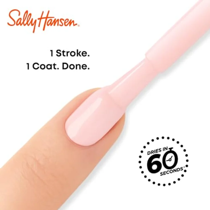 Sally Hansen Insta Dri, schnelltrocknender Nagellack in intensivem Farbton 281 Beet-ing Heart, 9,17 ml – Bild 5
