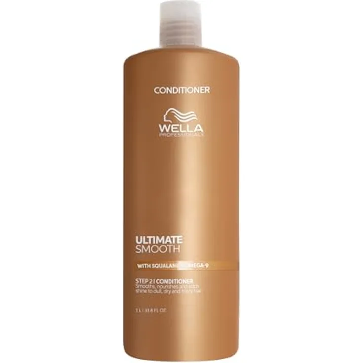 Wella Professionals Ultimate Smooth Conditioner - Pflegende Haarspülung Mit Squalan & Omega 9 - Für Trockenes, Stumpfes & Krauses Haar (1 l)
