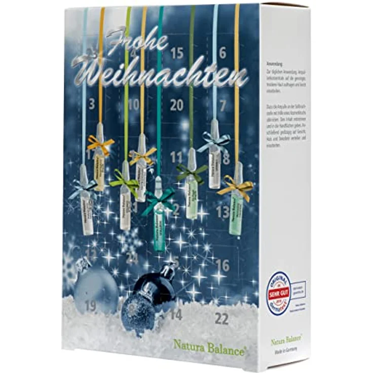 Adventskalender 2023 Beauty Kosmetik 24 Ampullen Hyaluron Frauen Damen Pflege 8 Sorten Serum Kalender Hyaluronsäure Collagen Vitamin C Geschenk Geschenkset - Preisvergleich – Bild 1