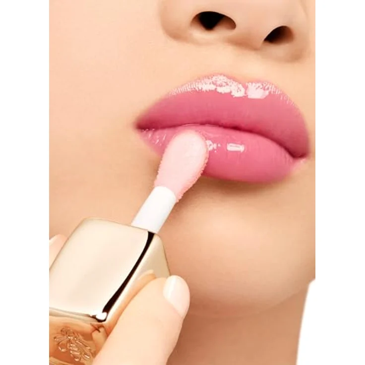Guerlain KissKiss Bee Glow Lip Oil, 9,5 ml Lippenstift in 319 Peach Glow, pflegend und hochglänzend – Bild 8