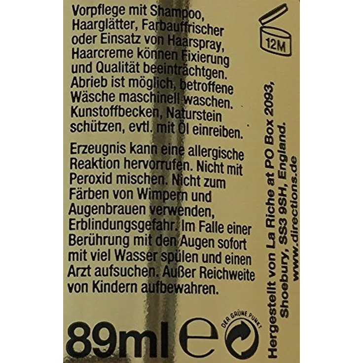La Riche Directions Alpine Green, Semi-Permanent Haarfarbe, 88ml, direktziehend für blondiertes Haar – Bild 3