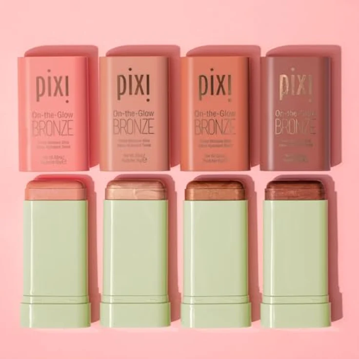 Pixi Teint On The Glow Bronze Tinted Moisturizer Stick, bronzefarbener Feuchtigkeitspflege-Stick für Damen, 19 g – Bild 6