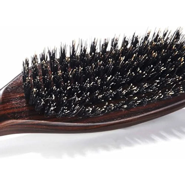Genuine Haircare GROOMING BRUSH – Frisier- und Föhnbürste aus 100% Wildschweinborsten, antistatisch, handmade in Germany – Bild 2