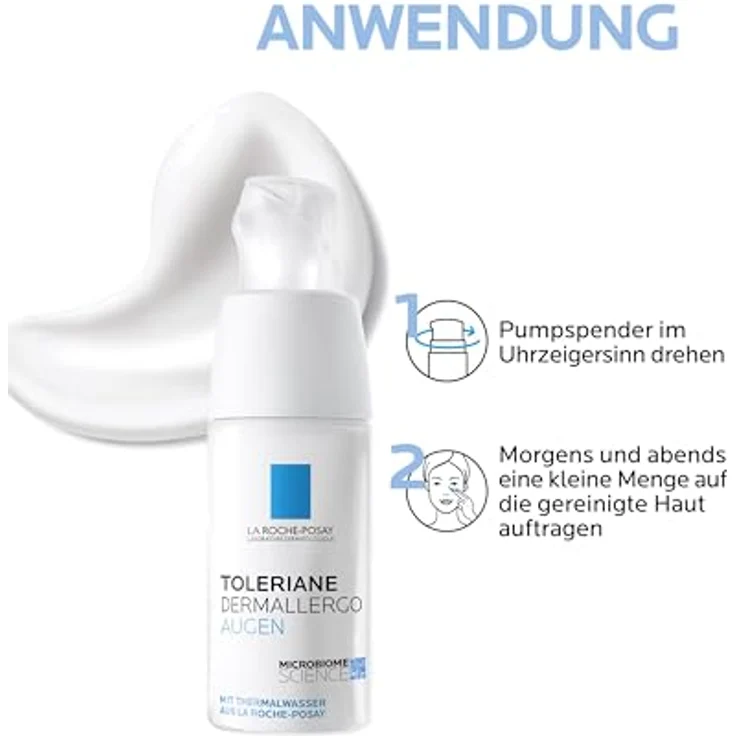 La Roche-Posay Toleriane Dermallergo Augen Augencreme 20 ml – Bild 7