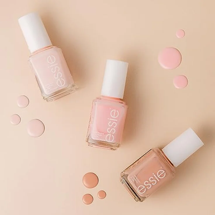 Essie Nagellack für farbintensive Fingernägel, Nr. 121 topless & barefoot, Nude, 13,5 ml – Bild 3