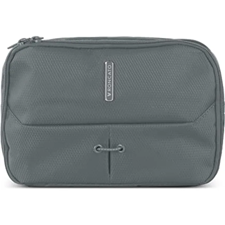 Roncato Necessaire Ironik 2.0 Kulturbeutel 25 cm Grau (3 l) - Praktisch, stilvoll und geräumig