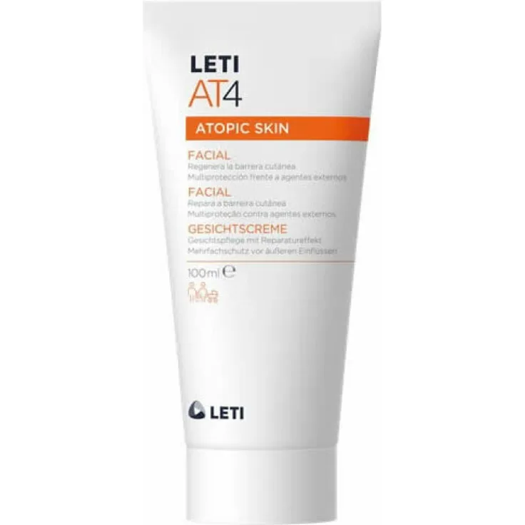 LETI Pharma leti AT4 Gesichtscreme Gesichtspflege 50 ml mit pflegender Wirkung