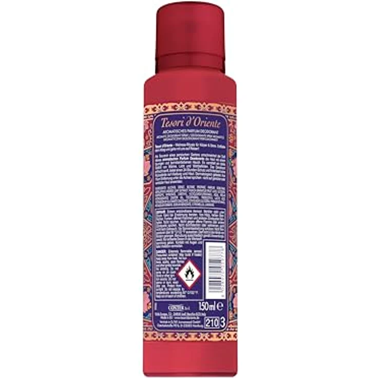 Tesori d'Oriente Parfum Deodorant 'Persian Dream' 150 ml, mit Granatapfel & Rooibos-Tee, 24 h Schutz, für Körper & Sinne – Bild 2