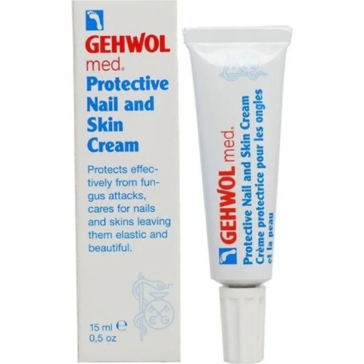 Gehwol Nagel- und Hautcreme, 15 ml, 2 Stück, intensive Feuchtigkeit für gesunde Nägel und Haut