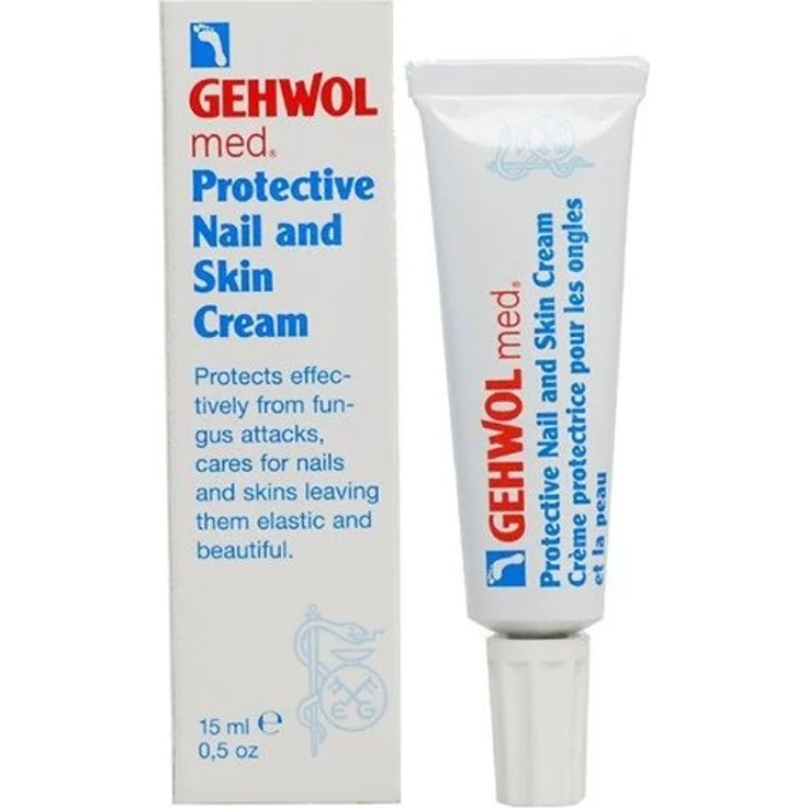 Gehwol Nagel- und Hautcreme, 15 ml, 2 Stück, intensive Feuchtigkeit für gesunde Nägel und Haut