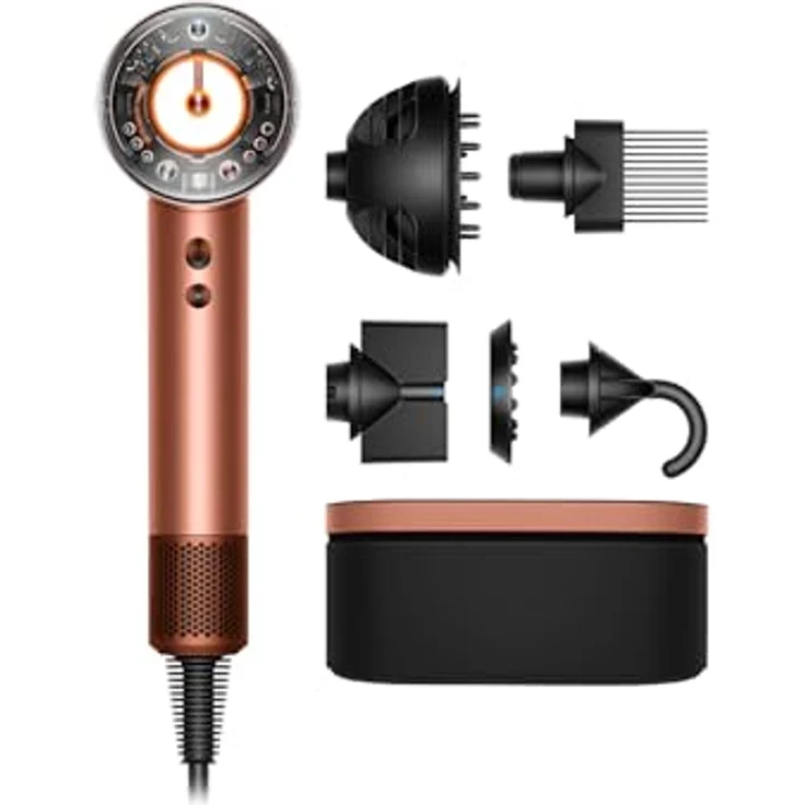 Dyson Supersonic Nural HD16 T3/T4, Haartrockner für Damen in Amber Silk – Bild 1