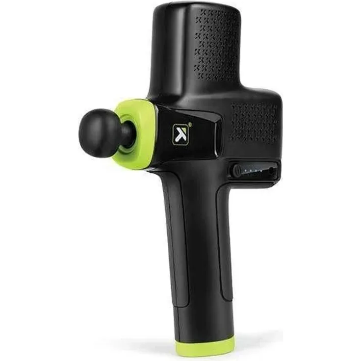 Trigger Point Therapy Impact Massage gun, Schwarz, mit Percussion-Technologie, 4 Geschwindigkeitsstufen und geräuschlosem Motor