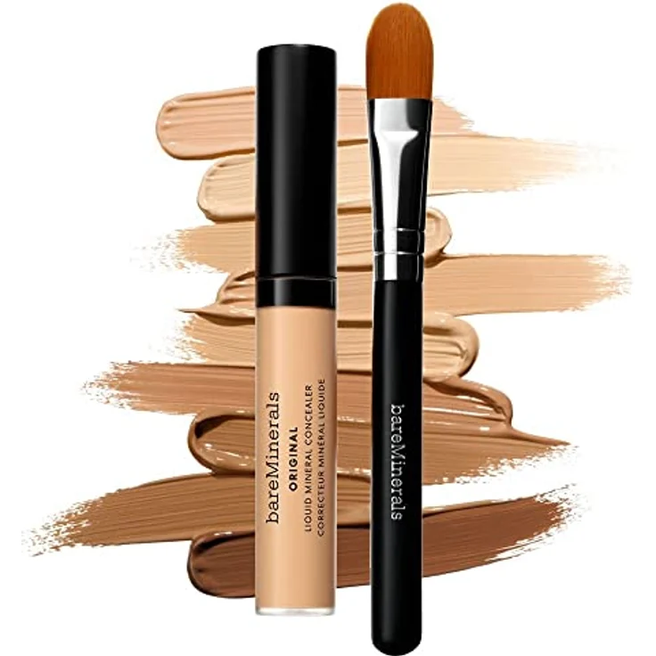 bareMinerals Liquid Mineral Concealer, veganer Concealer mit mittlerer Deckkraft, 6 ml – Bild 6