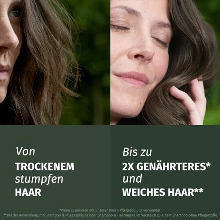Herbal Essences Blütensanft Pflegespülung mit Rosenduft 250ml, Für seidig glänzendes Haar, Rosenessenz, Vegan – Bild 5