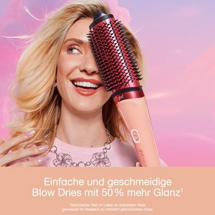 ghd ghd duet blowdry™ Warmluftbürste in Sunkissed Peach, 2-in-1 Haarföhn mit Heat-Air Xchange Technologie™ und Hitzeschutz-Etui – Bild 5