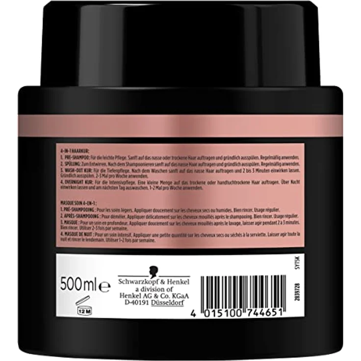 SYOSS 4-IN-1 Haarkur Keratin Boost 500 ml – Bild 3