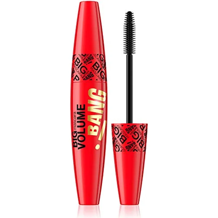Eveline Cosmetics Big Volume Bang! Wimperntusche, 10 ml, Schwarz