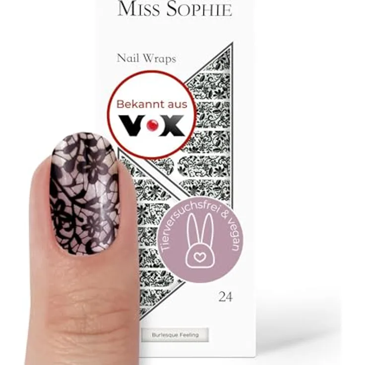 Miss Sophie's Burlesque Feeling Nagelfolie 20 g Transparent