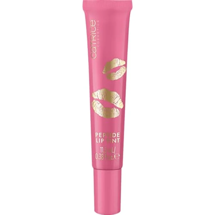 Catrice KISS & GLOW Peptide Lip Tint, Lipgloss, Nr. C01, Pink, volumengebend, glänzend, vegan, ohne Parabene, ohne Mikroplastikpartikel, Nanopartikel frei, 1er Pack (11.5ml) – Bild 1