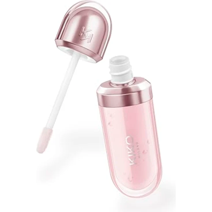 KIKO Milano 3D Hydra Lip Oil, Lippenöl mit feuchtigkeitsspendender Wirkung, Farbton 03 Glossed Glass, 6.5 ml – Bild 4