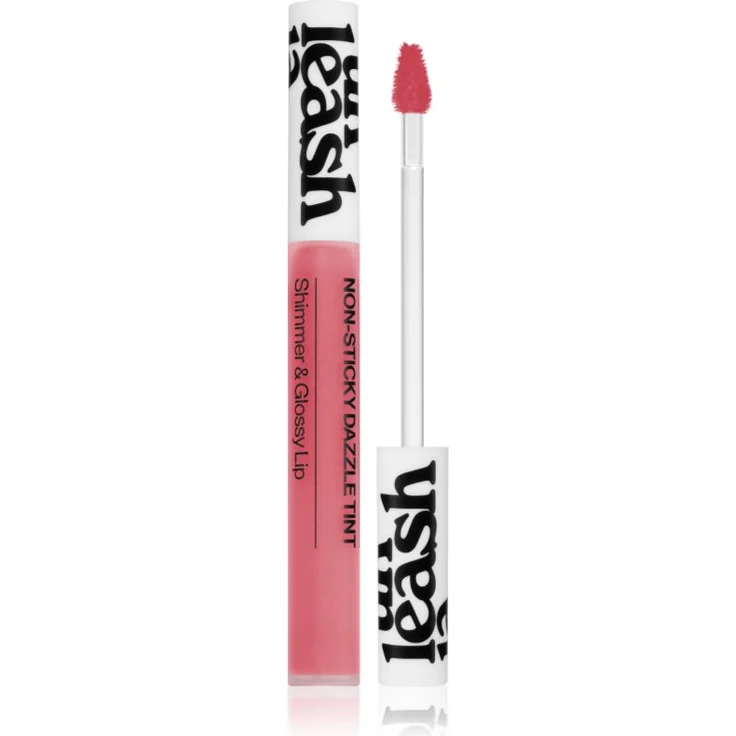 Unleashia Non-Sticky Dazzle Tint, langlebiger Lipgloss mit Feuchtigkeitspflege, Farbton NO.10 Pink Muhly, 7.6 g – Bild 1